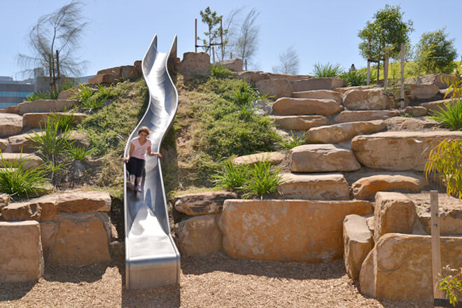 Royal Park nature playground, Parkville