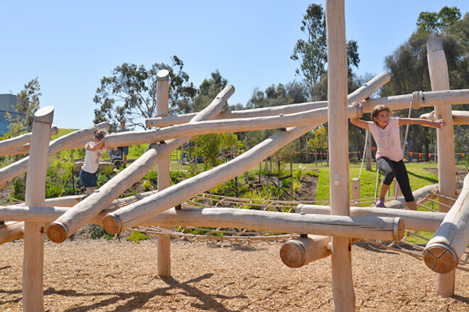 Nature Play playground, Melbourne