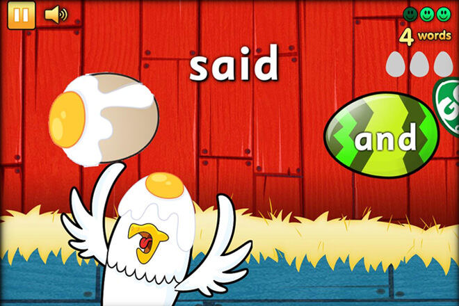 Eggy Words app by ABC Reading Eggs