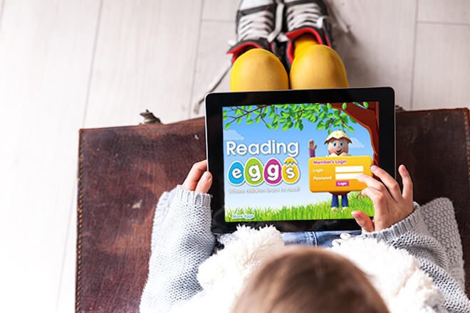 Reading Eggs app to help children learn to read