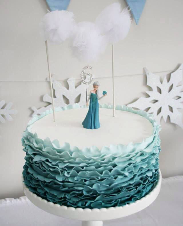 Amazon.com: Frozen Elsa edible party cake topper decoration frosting sheet  image : Grocery & Gourmet Food