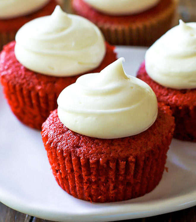 Red velvet cupcakes