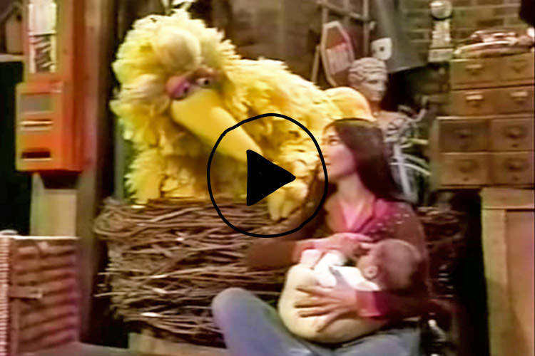 Buffy explains breastfeeding