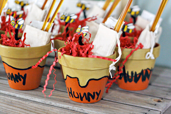 Winnie the Pooh party favours