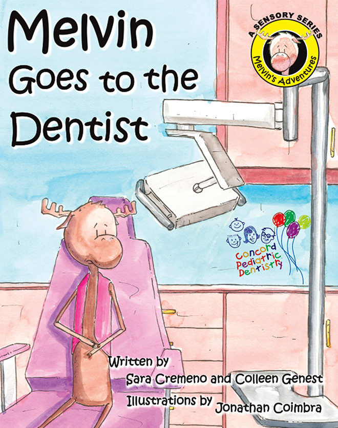 Melvin Goes to the Dentist - books about going to the dentist for the first time.