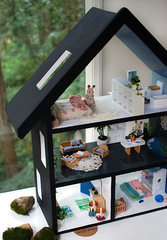 Diy best sale dollhouse dolls