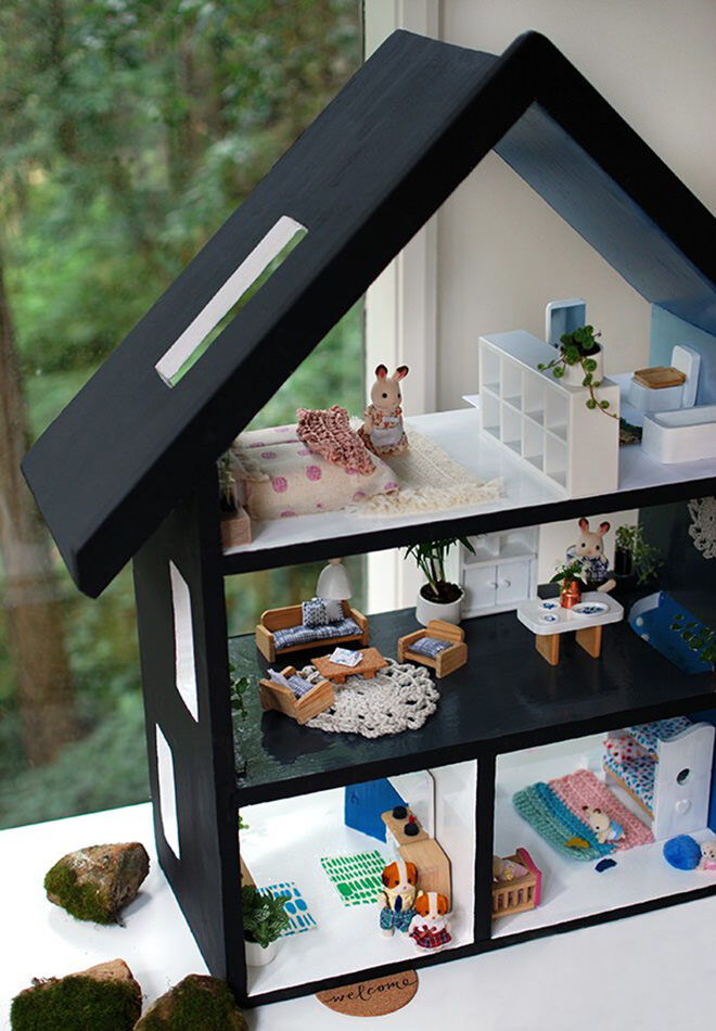 We Are Scout - How to DIY an old Dolls House