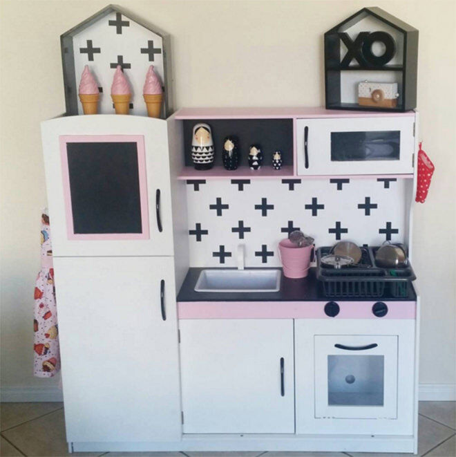 Crosses love - the best hacks of the Kmart Kids Kitchen.