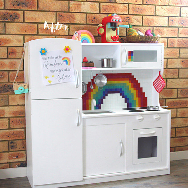 Rainbow fun - the best hacks of the Kmart Kids Kitchen.