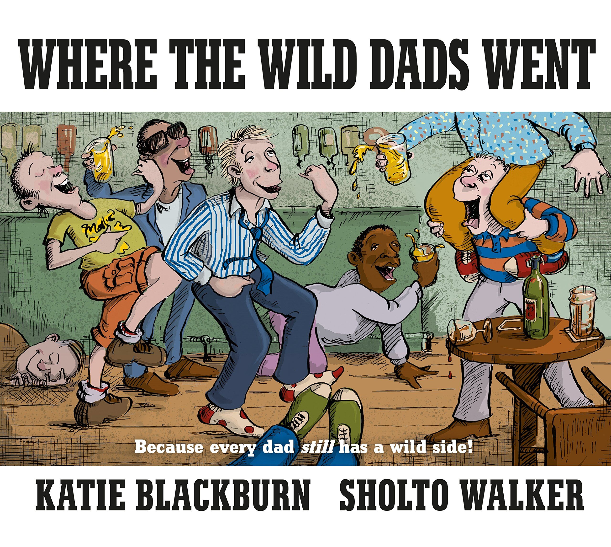 Funny children's books for adults: Where the Wild Dads Went