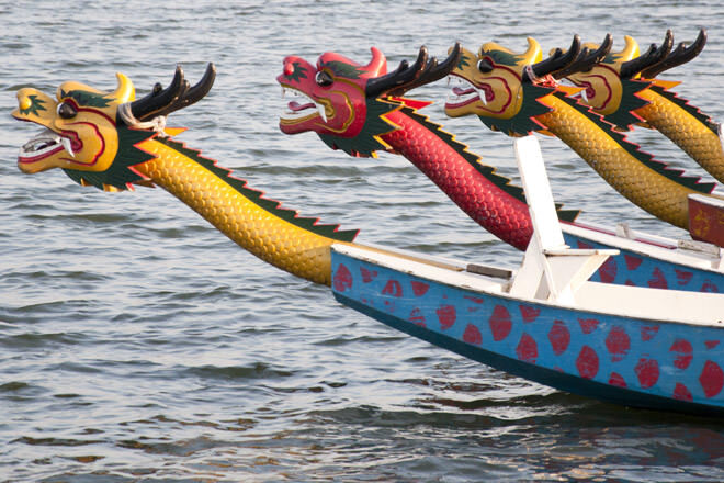 Chinese New Year 2016 Hobart Dragon Boat