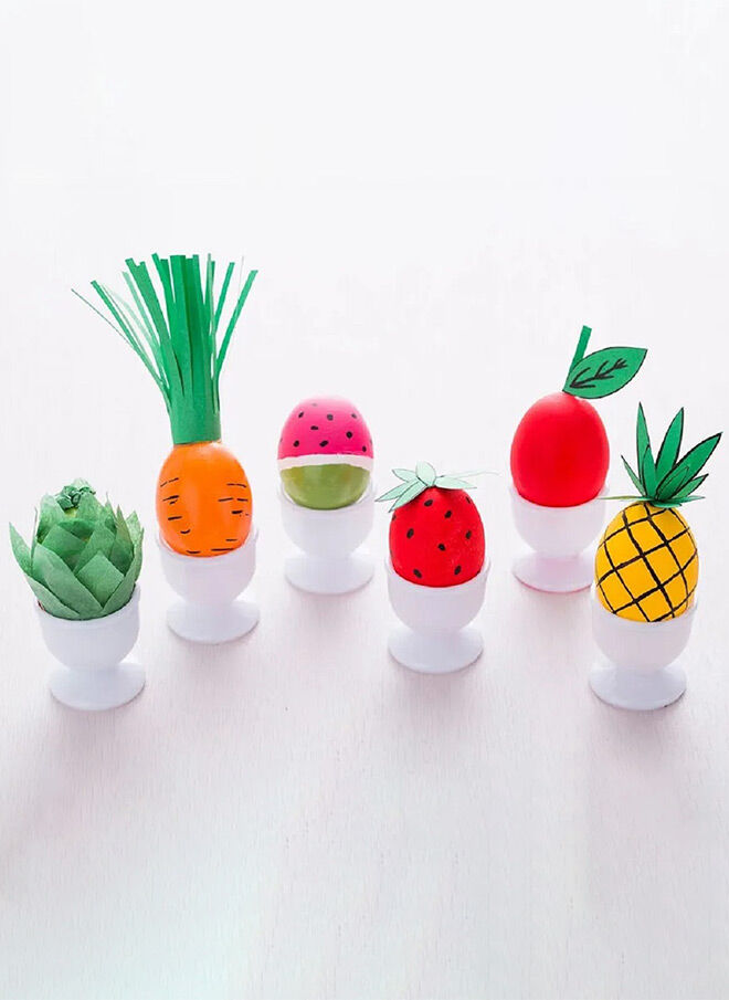 Fruit Easter Eggs