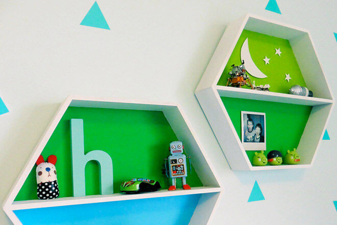 Kids room hacks made with Kmart pieces