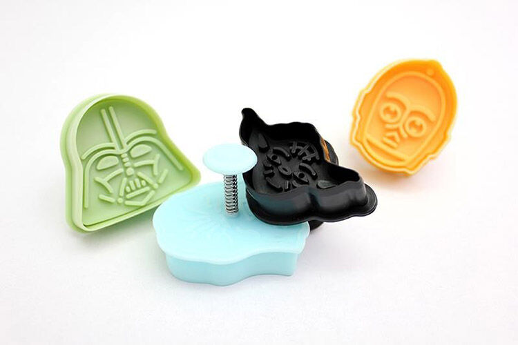 Star Wars cookie cutters set of four