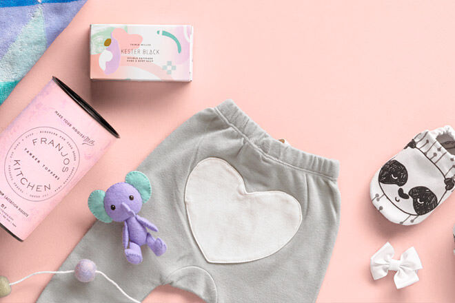Young Willow curated baby gift boxes
