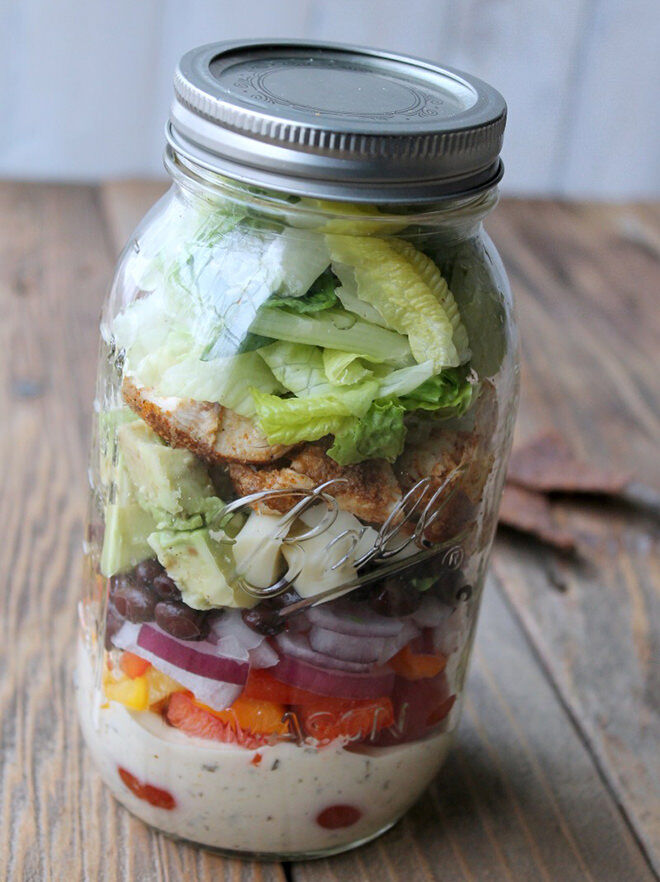 How to Make Salad in a Jar + No-Fail Recipes