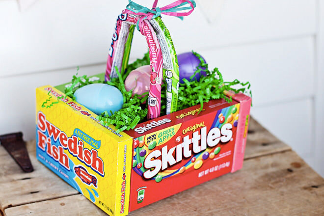 DIY edible Easter basket