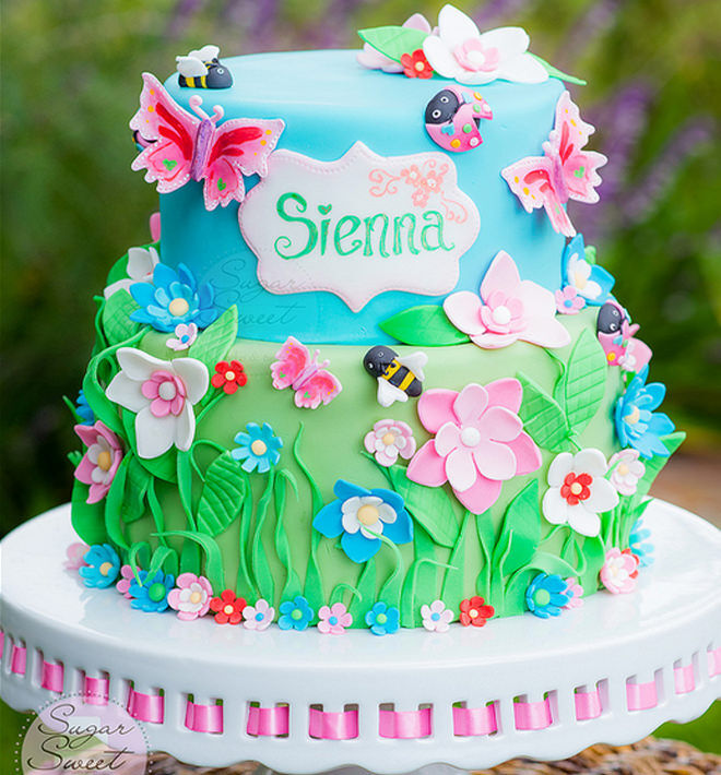 Fairy-Birthday-Cake-Floral-Garden