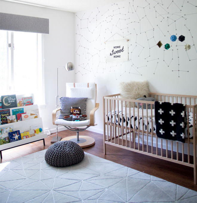 Jen Loves Kev. Ways to make your $99 IKEA Cot look like a million bucks.