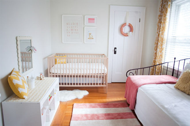 Claire Photography. Amazing ways to style the $99 IKEA cot.
