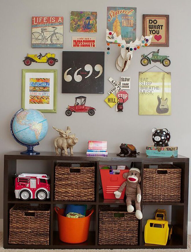 Toddler room inspiration from Mum's Grapevine.