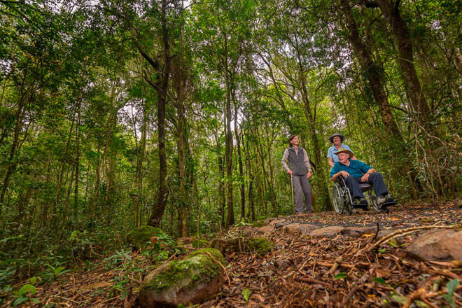 Queensland bush walk pram