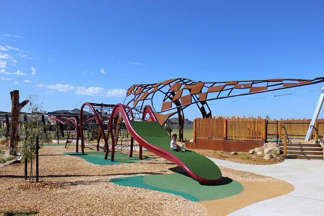 Megasaurus dinosaur playground cranbourne