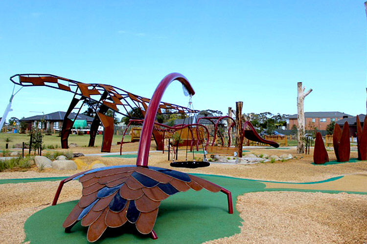 Melbourne Megasaurus playground for dinosaur lovers