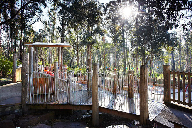 Victoria playground nature play