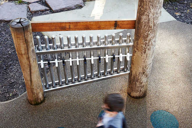 Victoria playground music nature play