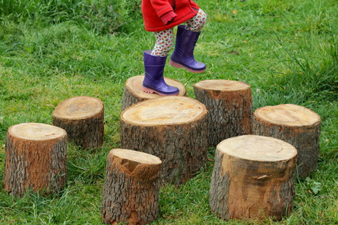 DIY - backyard play space