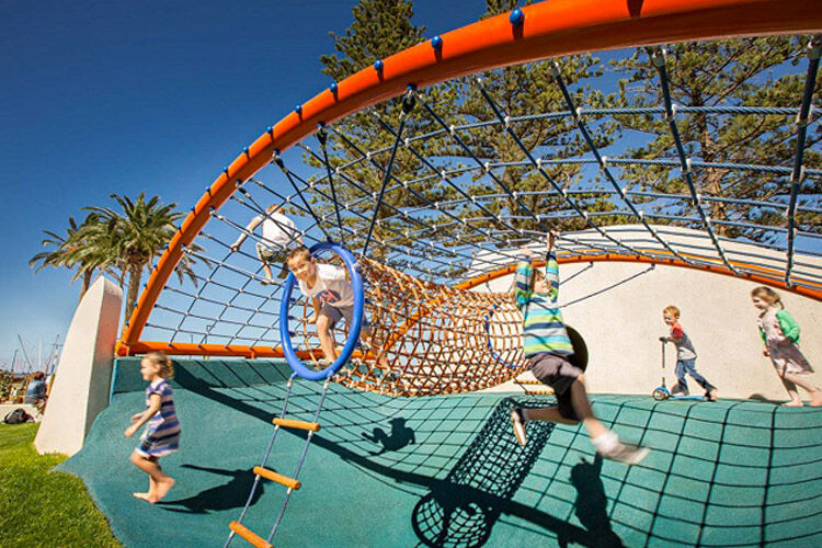 Glenelg playground in Adelaide