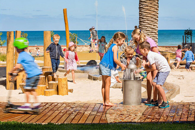 Glenelg playground play kids