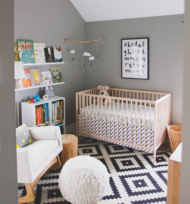 How to make your $99 IKEA cot look like a million bucks. 