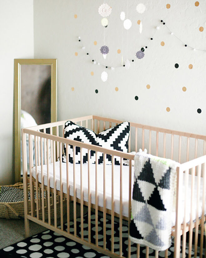 How to make your $99 IKEA Cot look like a million bucks. 