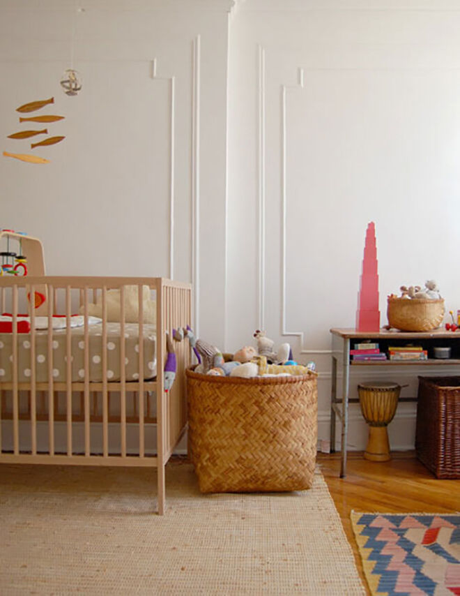 Ikea natural outlet crib