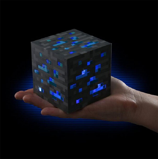 Light Up Ore Lamp - Mum's Grapevine Ultimate Minecraft Gift Guide