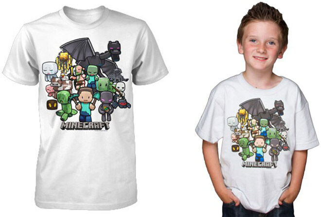 T-shirt - Ultimate Minecraft Gift Guide.