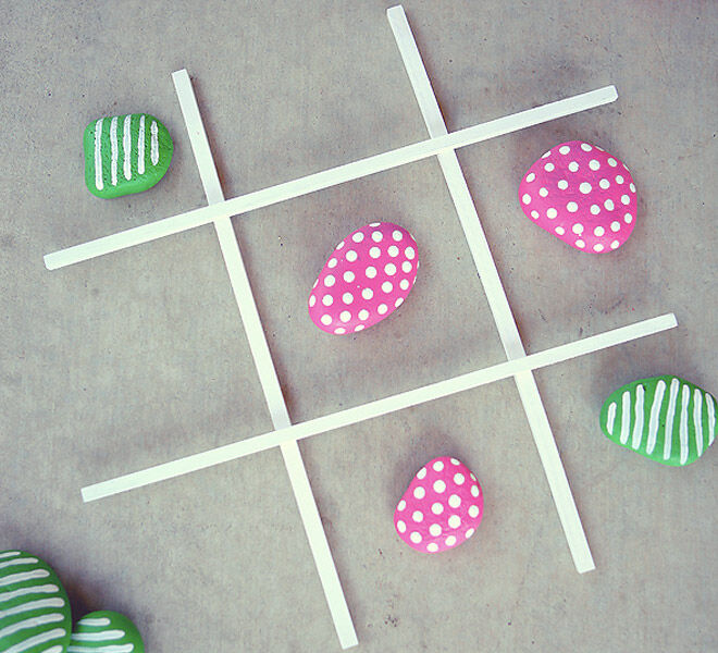 DIY tic tac toe