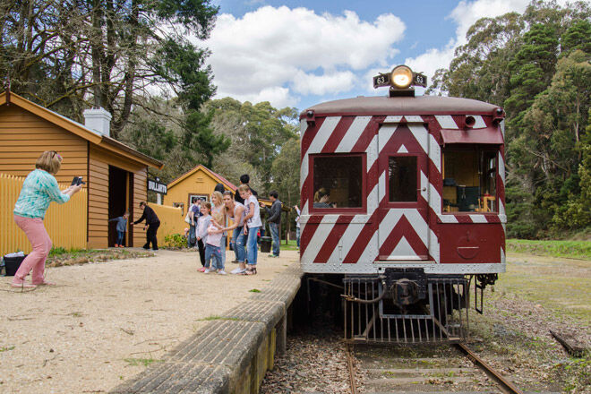 train victoria heritage rail kid family