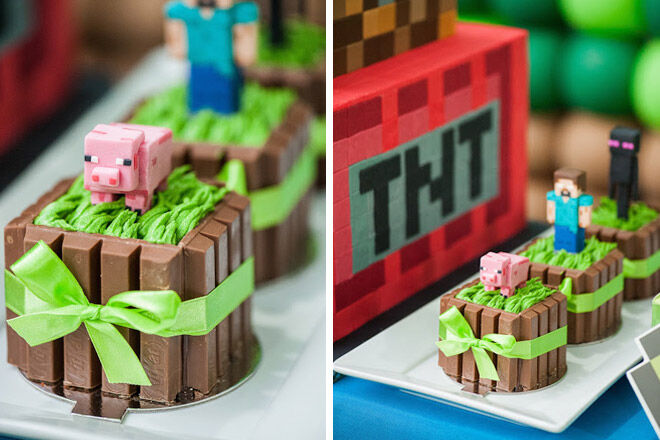 Minecraft Cake Block Cake - CakeCentral.com