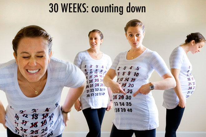 Pregnancy Memories - Countdown T-shirt