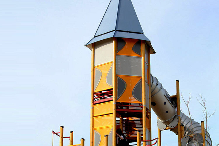 Rocket Tower at Buckingham Playground