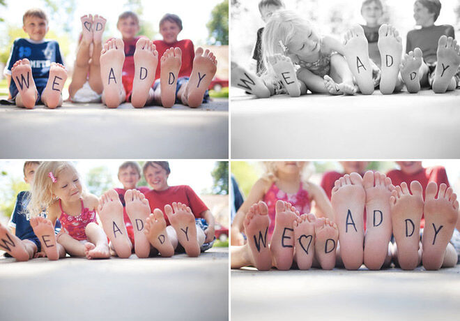 Fathers day photos kids DIY