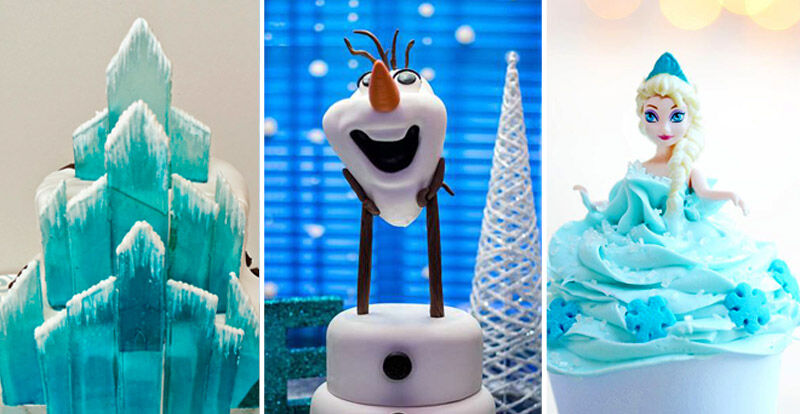 Frozen Characters Cake - Order Online | Sydney Delivery