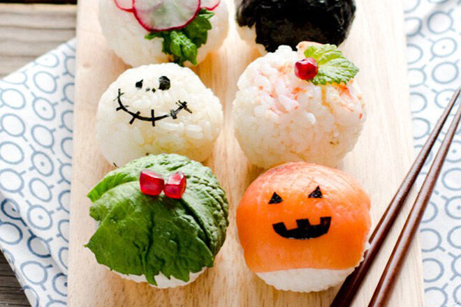 Halloween Japanese food recipe healthy