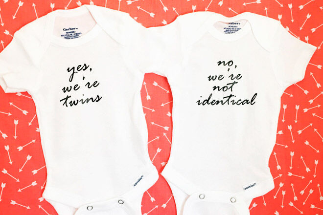 identical baby clothing