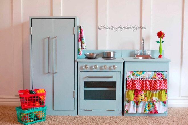 Make your own toy kitchen for kids