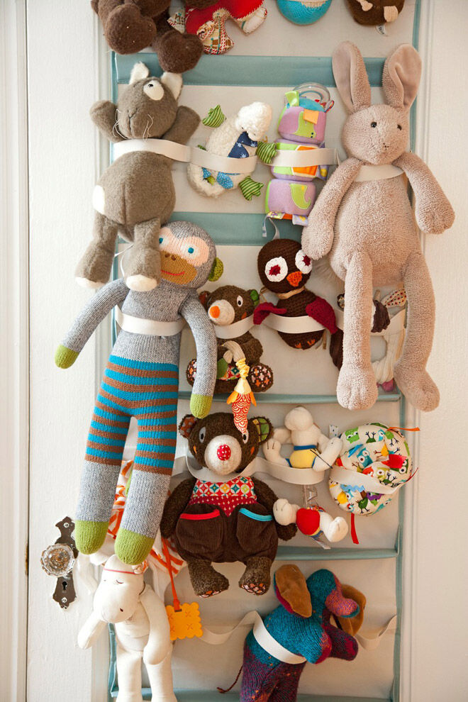 apartment therapy soft toy storage toddler