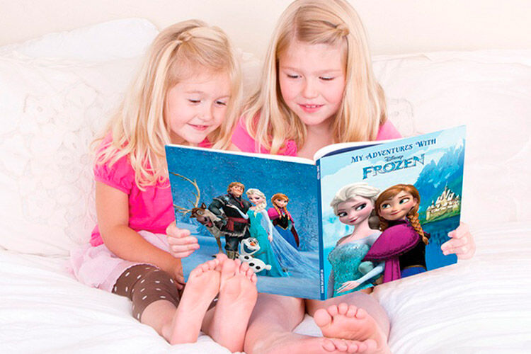 identity direct personalised Frozen story book